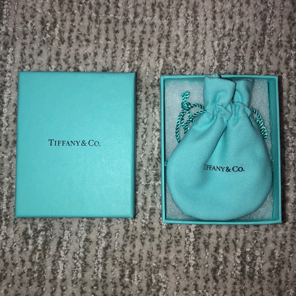Empty Tiffany & Co. box